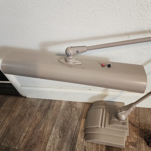 Vintage Flexo Art Deco Floating Drafting Table Desk Lamp Art Specialty Co- Works - Picture 3 of 10