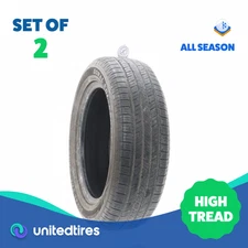 Set of (2) Used 225/60R18 Doral SDL-Sport+ 100H - 8.5/32 (ZMO0)