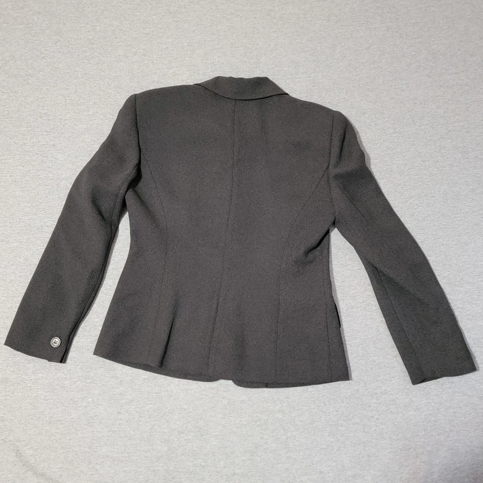 Blazer Jones New York Petite Para Mujer Talla 6P Gris Traje Chaqueta 5 Botones Foto 2 de 4