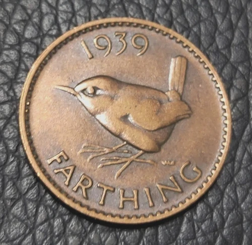 1939 George VI Farthing — photo from another recent sale