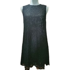 DOLCE & GABBANA Lace Cocktail Dress F6VC4T-FLMY1, Black, Size 40 (US 4), NWT