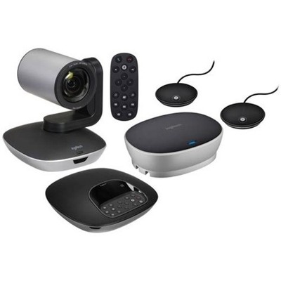 Logitech GROUP Konferenzsystem Kamera  Full HD+ Speakerphone + Hub + Mics
