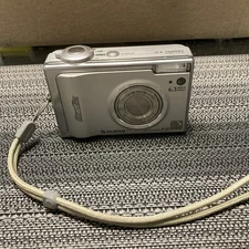 Fuji FinePix F10 6.3MP Digital Camera in Silver, Tested, No Battery