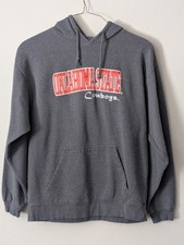Oklahoma State Cowboys Hoodie - J. America - Mens Large - Grey