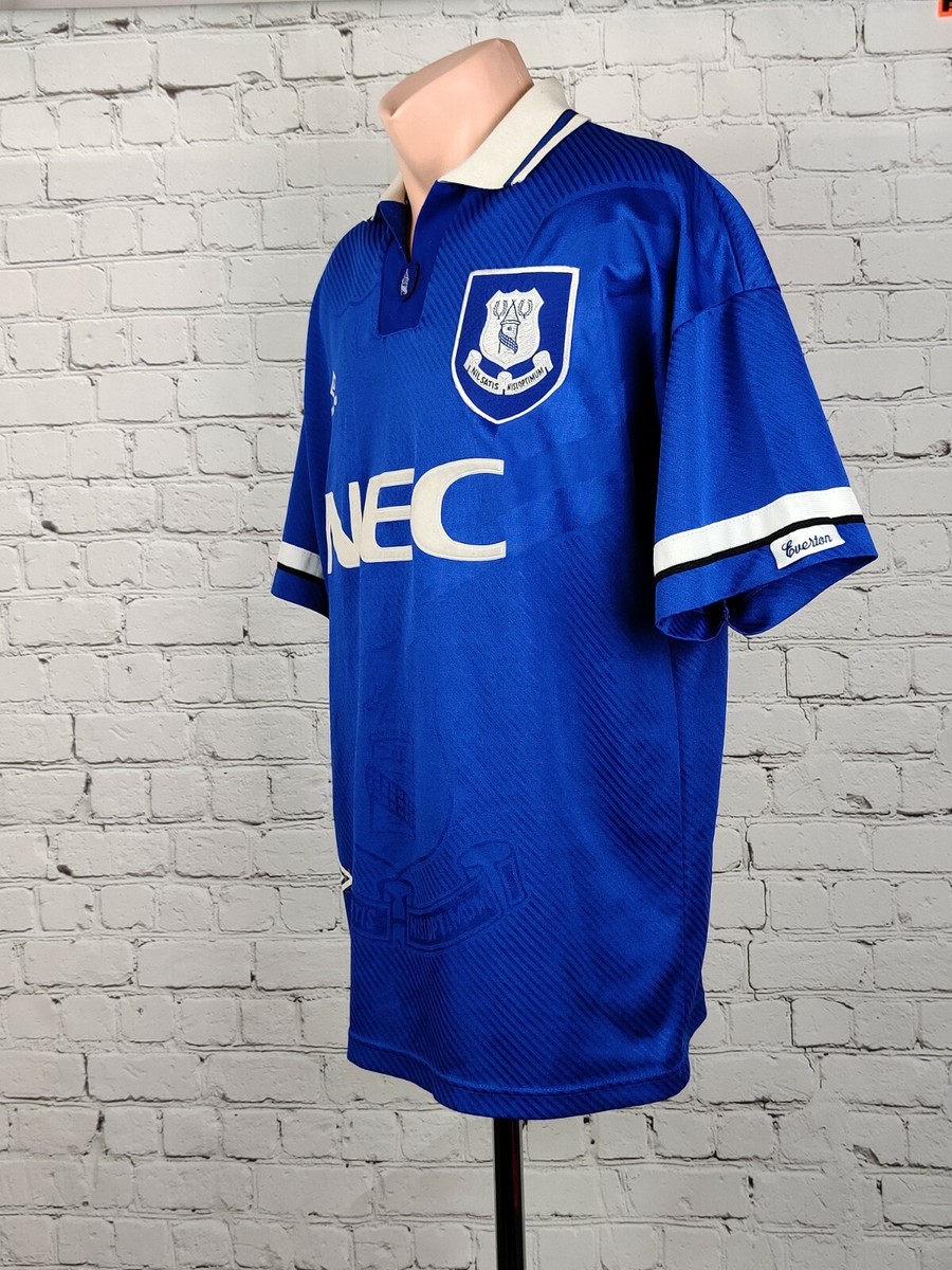 Everton 1995 FA Cup model Soccer Uniform 【公式通販】