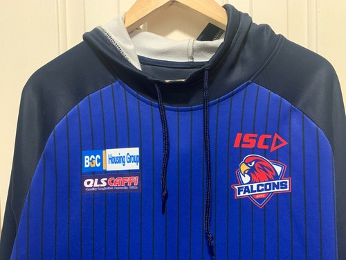 West Perth Football Club Falcons WAFL Hooded Jumper Size S - Picture 3 of 8
