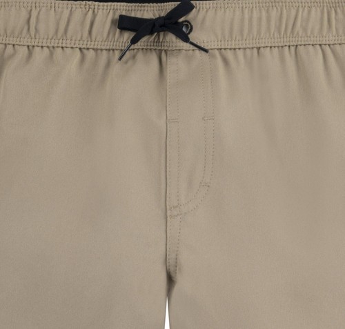 Hurley Boys Hybrid 4-way Stretch Fabric Quick Dry Drawstring Shorts Khaki XXL - Picture 12 of 13