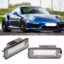2x Kennzeichenleuchte Porsche 911 991 Nummernschild Wagennummer leuchte