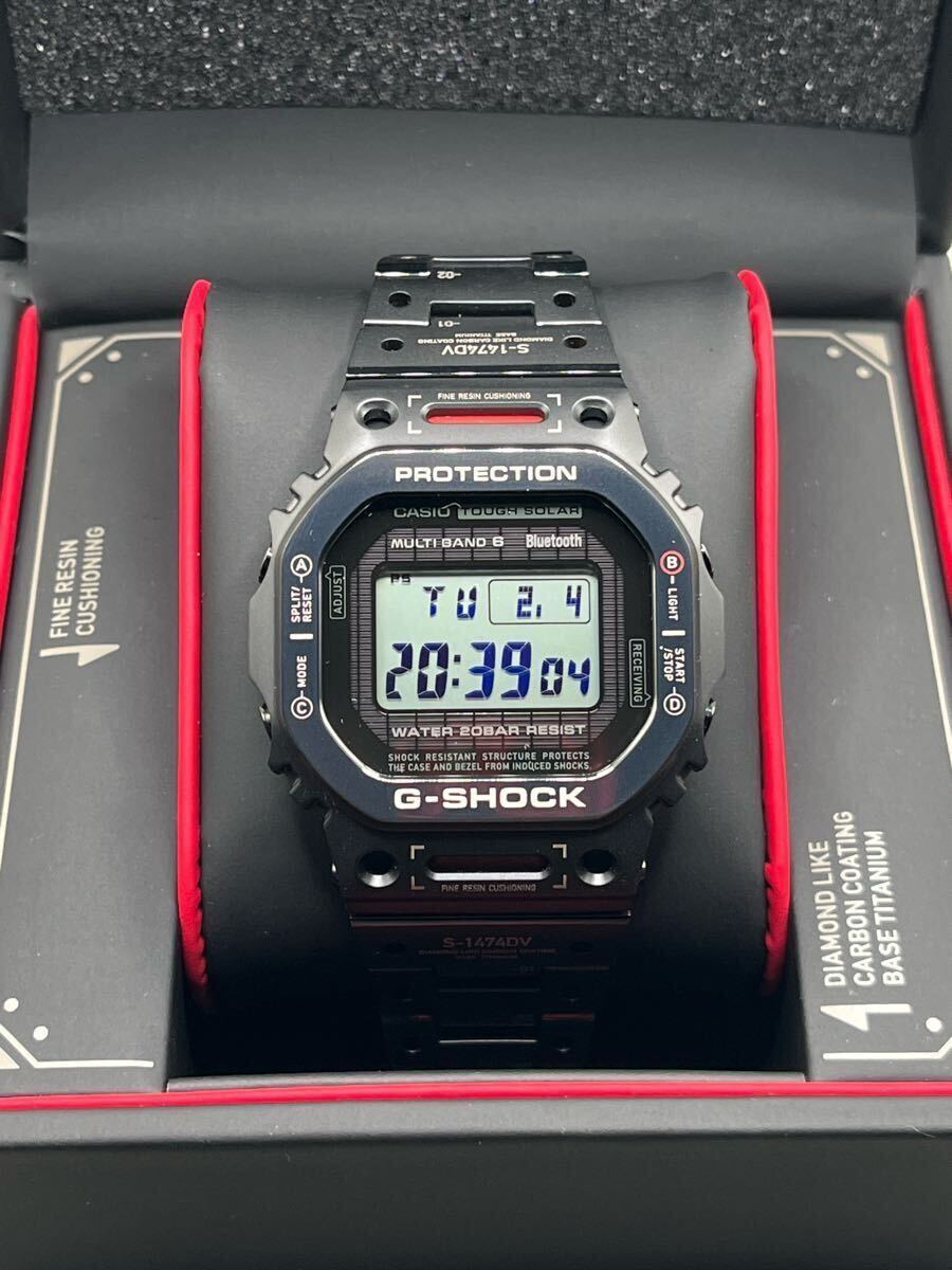 Casio G-Shock GMW-B5000TVA-1JR 43.2mm Titanium Case with Casio G-Shock GMW-B5000TVA-1JR 43.2mm Titanium Case with
