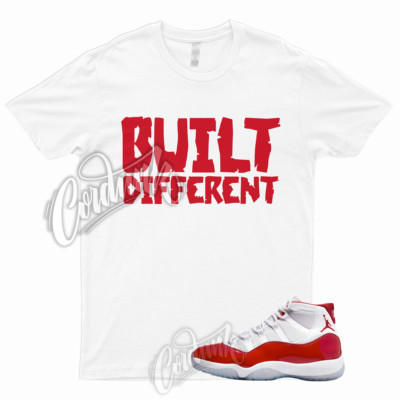 BUILT Shirt for 11 Cherry Red Heritage Varsity Gym University Bred Win Like 96 1