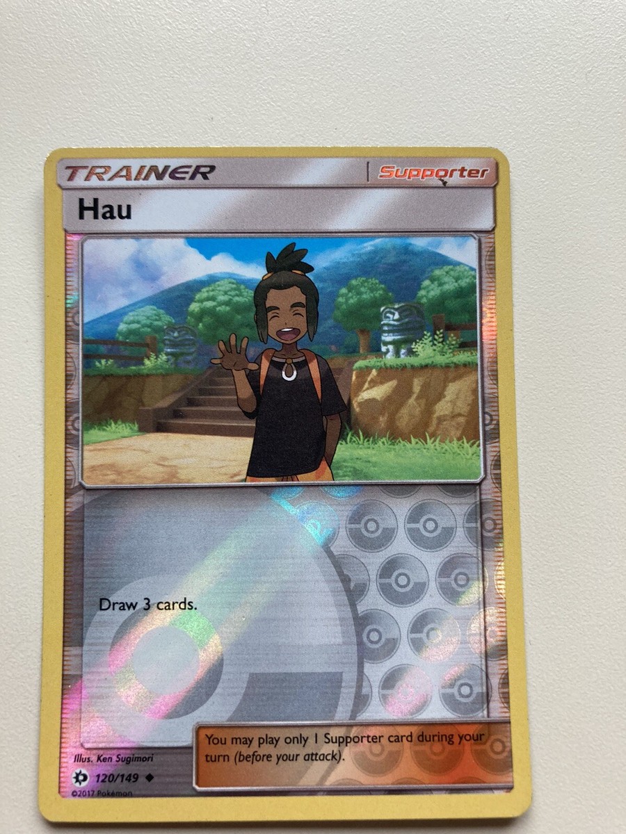 Pokémon TCG Hau Sun & Moon 120/149 Reverse Holo Uncommon for sale