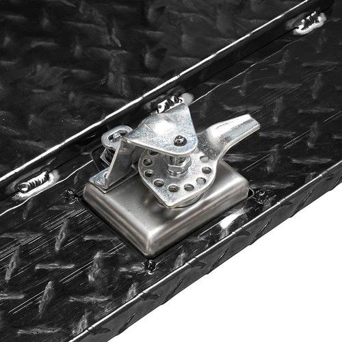 24” Aluminum Truck Tool Box w/ Lock Trailer Pickup Underbody TruckBed Storage - Picture 3 of 9