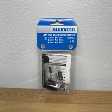 SHIMANO Flat Mount Disc Brake Adapter Front, Post Caliper to Flat Mount, 140mm