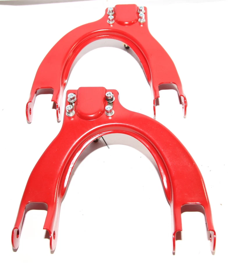 Brazo de inclinación ajustable superior delantero rojo para Honda Civic/CRX 88-91 Foto 2 de 4