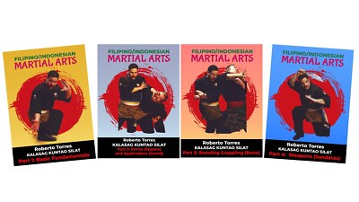 4 DVD Set Kalasag Kuntao Indonesian Silat Filipino Martial Arts - Roberto Torres