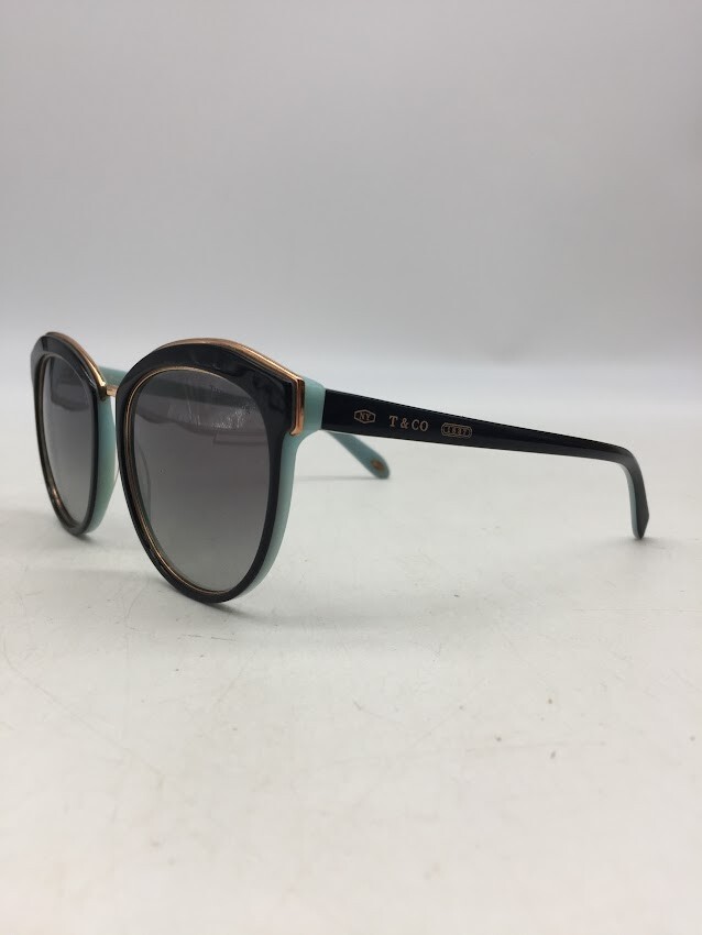 Tiffany & Co. TF4146 8055/3C Black/Blue Sunglasses 56-18-145 Grey