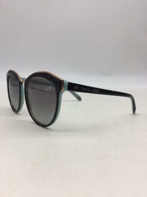 Tiffany & Co. TF4146 8055/3C Black/Blue Sunglasses 56-18-145 Grey