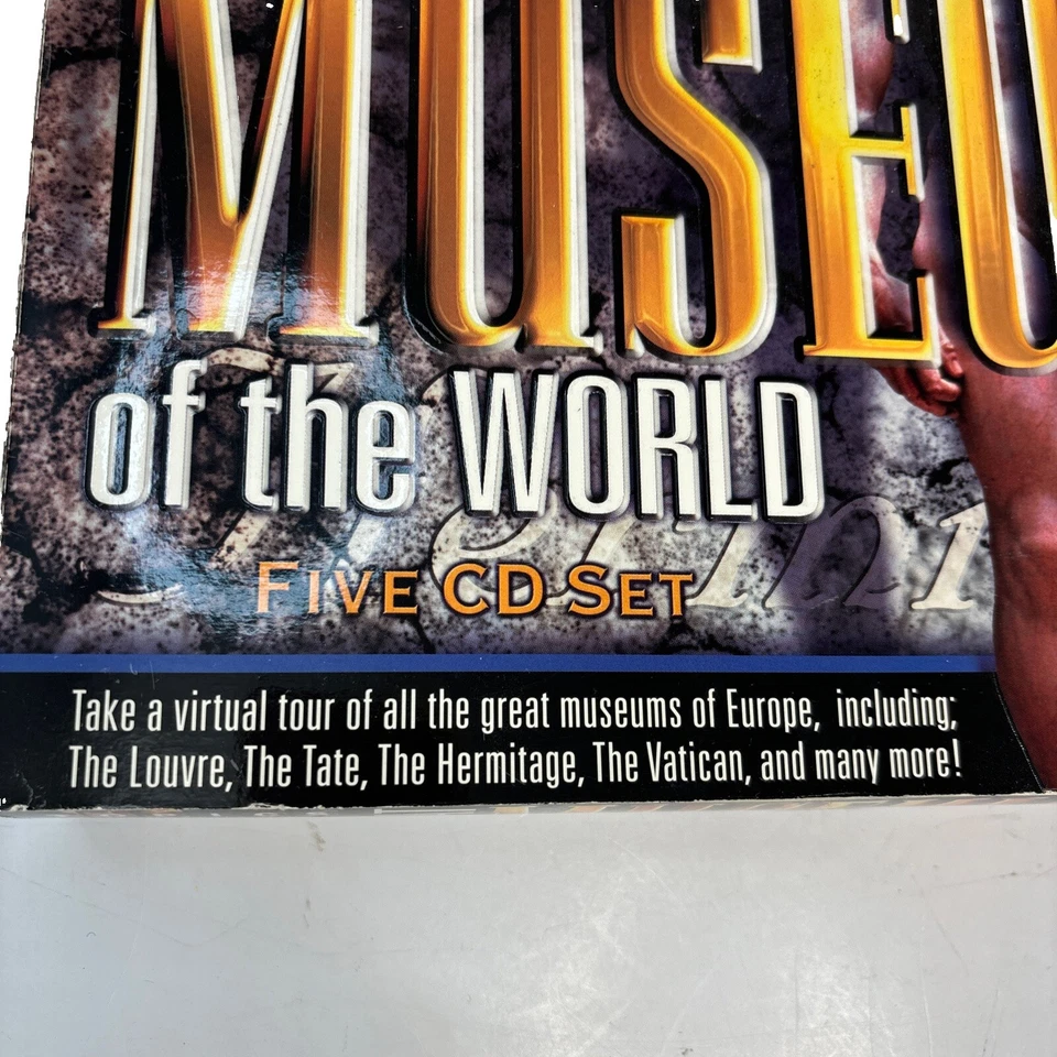 Great Museums Of The World, 1999 Big Box PC, CounterTop Software CD Win95 - Image 2 of 4