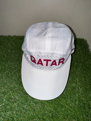 Nike Pro Elite Team Qatar AeroBill Tailwind Running Hat Unisex Adjustable NEW