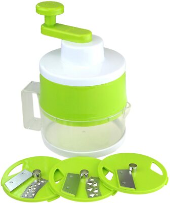 Neu Apollo Spiralisierer vertikal weiß/grün, 17,5x22,3x14,5, Obst Spiralmaschine!
