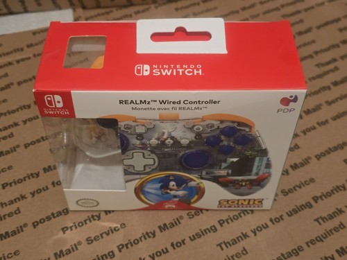 PDP Nintendo Switch Sonic The Hedgehog REALMz Wired Controller Tails New! - Picture 5 of 8