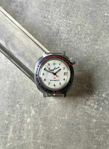Vintage Soviet watch VOSTOK 2409. KOMANDIRSKIE. Airplan. Made in USSR-Serv- - Picture 4 of 17