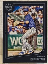2019 Diamond Kings Baseball Blue Framed #139 Kris Bryant Chicago Cubs