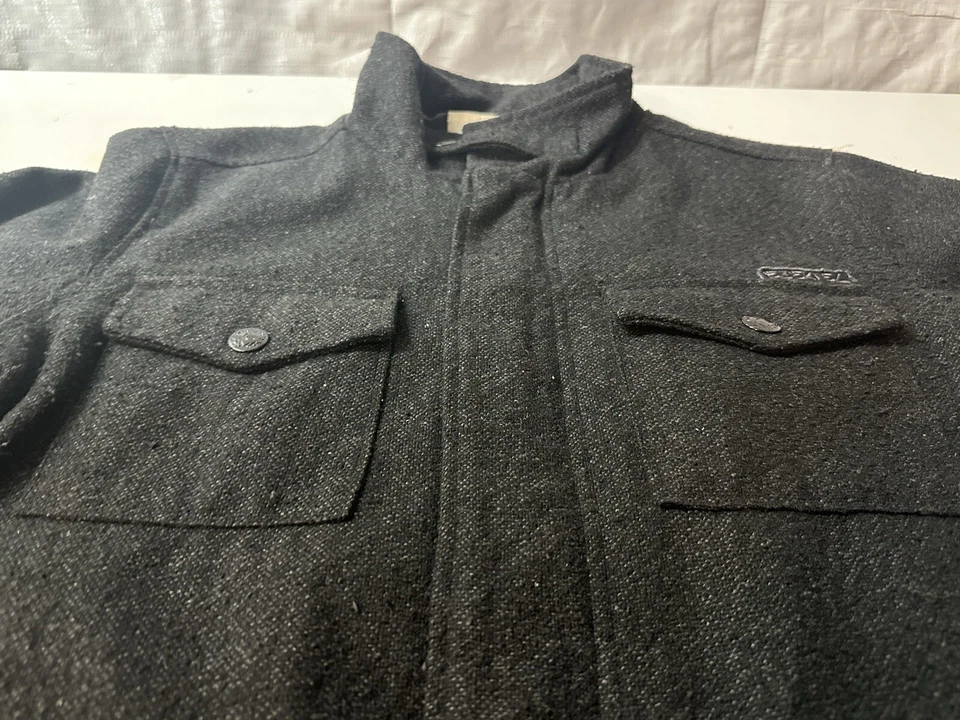 Chaqueta Abrigo Ezekiel Bolsillo A Presión Frontal Cremallera - Para Hombre Talla M Mediana Foto 2 de 4