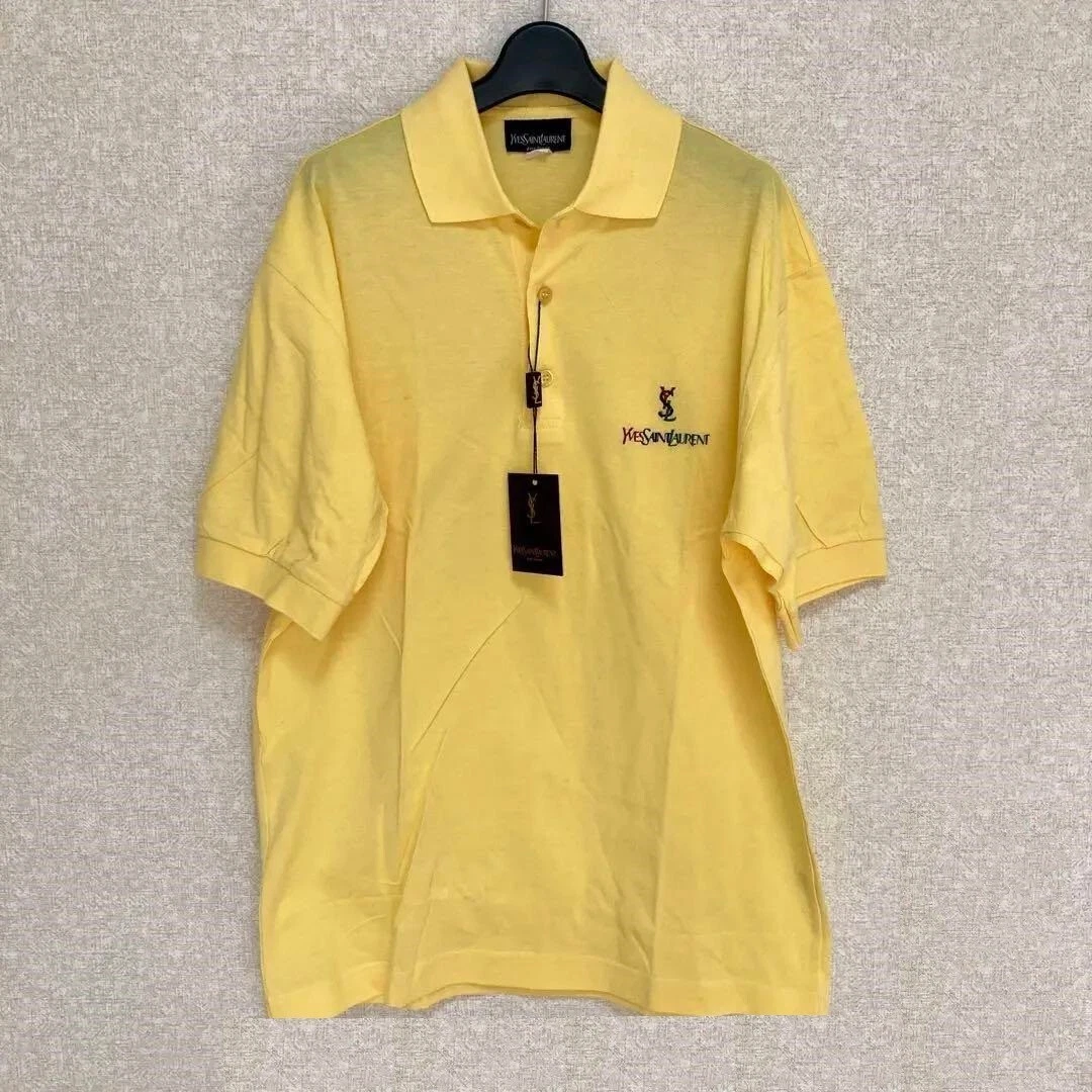 dead stock YVES SAINT LAURENT polo shirt | yoshi-sushi.ca