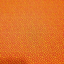 Tonal Orange Geometric Print BTY Unbranded