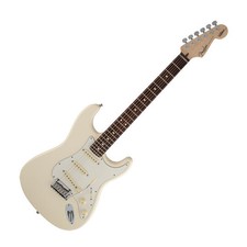 Fender Guitars - Jeff Beck Stratocaster - Olympic White, Sss, Non-locking Tremo