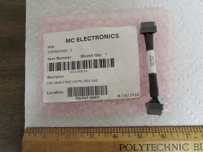 MC Electronics Cable, Main Control Rev XA1 For Embedded Applications