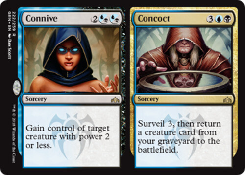 connive cards mtg Connive // Concoct NM, English MTG Guilds of Ravnica