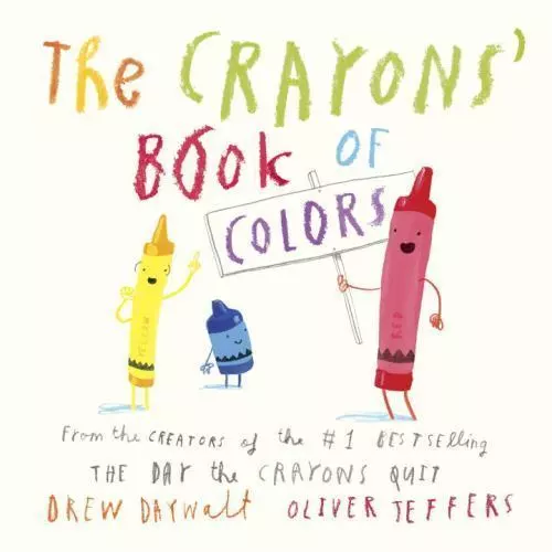 The Crayons' Book of Colors , Daywalt, Drew , board_book , Good Condition