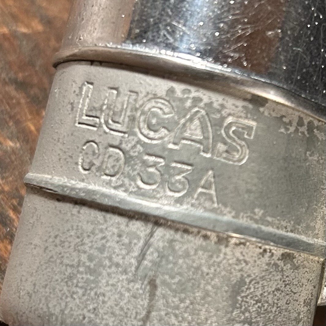 LUCAS社製自転車用アンティーク発電器（MADE IN ENGLAND） Vintage Bicycle Light Lucas CD33A Dynamo Made in England