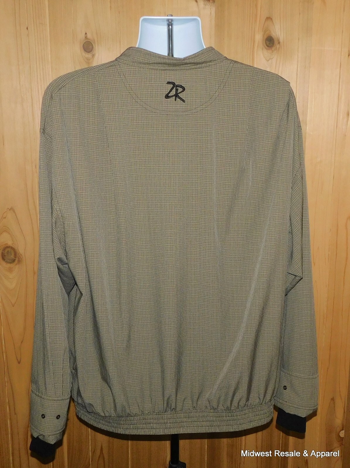 Zero Restriction Lightweight Beige Golf Windbreak… - image 5