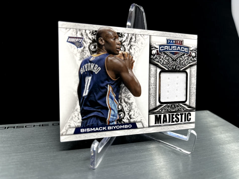 2014 BISMACK BIYOMBO - 32/199 PATCH - Panini Crusade Majestic #42 - MINT - Image 3 of 4