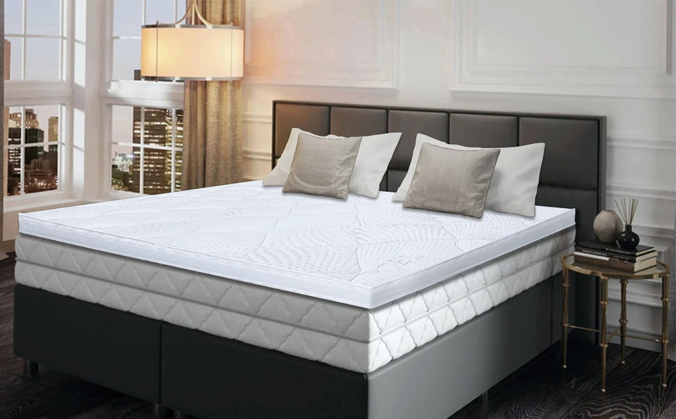 12 cm hoher Memory Schaum Tokio Visco Topper 90 100 140 160 180 200x200cm - Bild 3 von 4