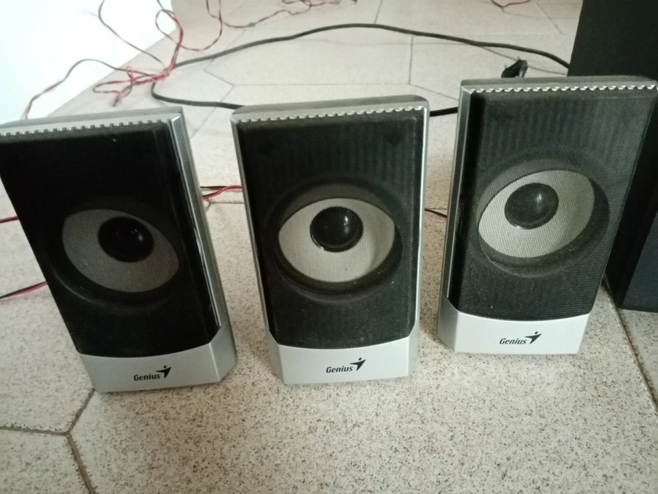  IMPIANTO AUDIO 5.1  SISTEMA AUDIO TV SUPER SOUND Genius - Immagine 3 di 4