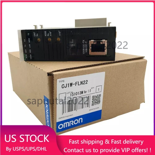 Omron CJ1W-FLN22 CJ Series FL-net Module CJ1WFLN22 Fast