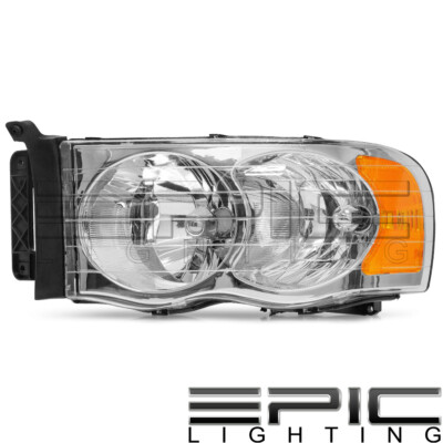 Left Driver Side LH Head Lamp for 2002-2005 DODGE RAM 1500 2500 3500