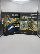 Warlord Games Bolt Action Battleground Europe Softcover Rulebook WLG WGB10 Lot 2