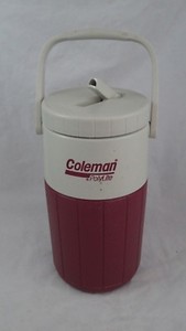 beverage cooler with spout