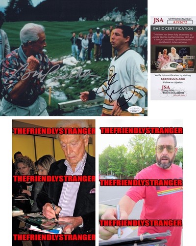 BOB BARKER & ADAM SANDLER signed "HAPPY GILMORE" 8x10 Photo RARE Fight JSA COA - 第 1/7 張圖片