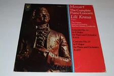 Mozart~The Complete Piano Concerti~Lili Kraus~Stephen Simon~Columbia P 11815