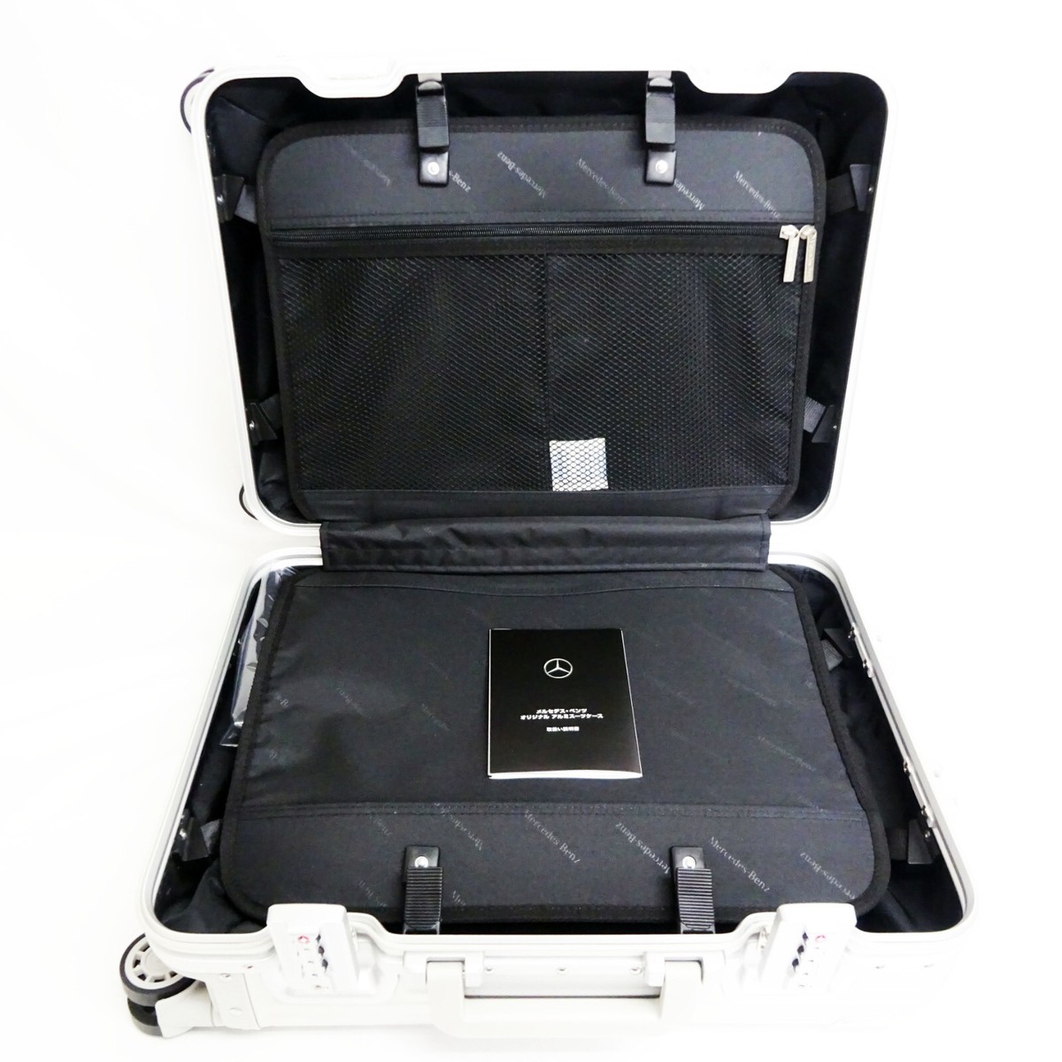 Mercedes Benz Original Aluminum Suitcase 32L Novelty Japan Mercedes Benz Original Aluminum Suitcase 32L Novelty Japan