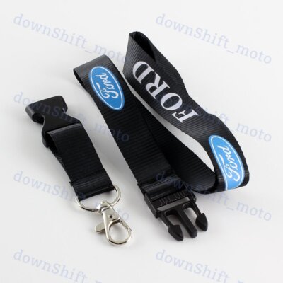 Lanyard For Ford Neck Strap Quick Release Keychain Neck Strap Black NEW