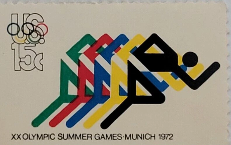 U.S. Postage Stamp ~ 72' Olympic Summer Munich CC ~ 15¢ Stamp ~ Un-Circulated - Image 4 of 4