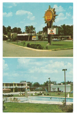 Valdosta GA Postcard Quality INN Motel