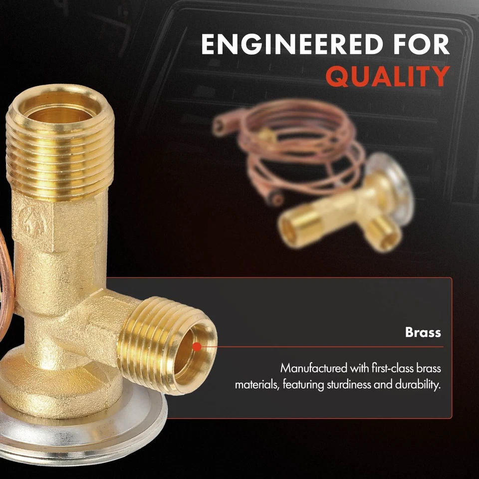 Válvula de expansión de aire acondicionado para International Harvester 4600 4700 5500i 9900 SFA Mack MH Foto 4 de 4